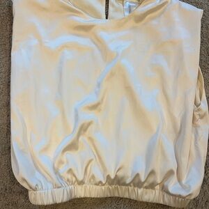 Chic Cream Women's Blouse